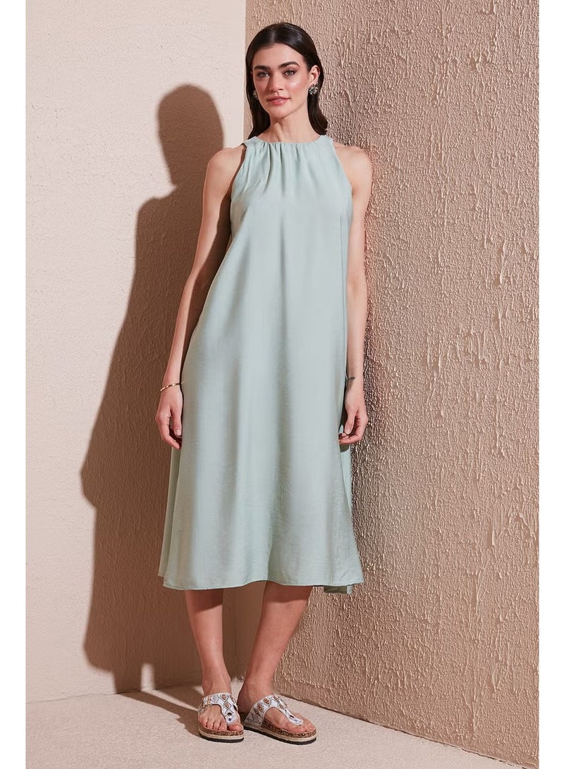 Lela Sleeveless A-Line Dress - Image 2